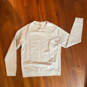 Buck Mason Natural (beige/sand) Loopback Crewneck Sweatshirt Men’s Medium